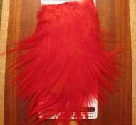  ����� ������ ���� (�������� �����) spey hackle saddle  red
